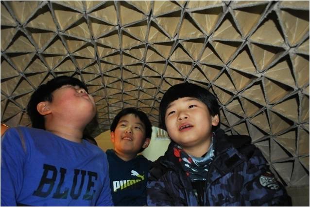 기하터널만들기2X3M(골판지)