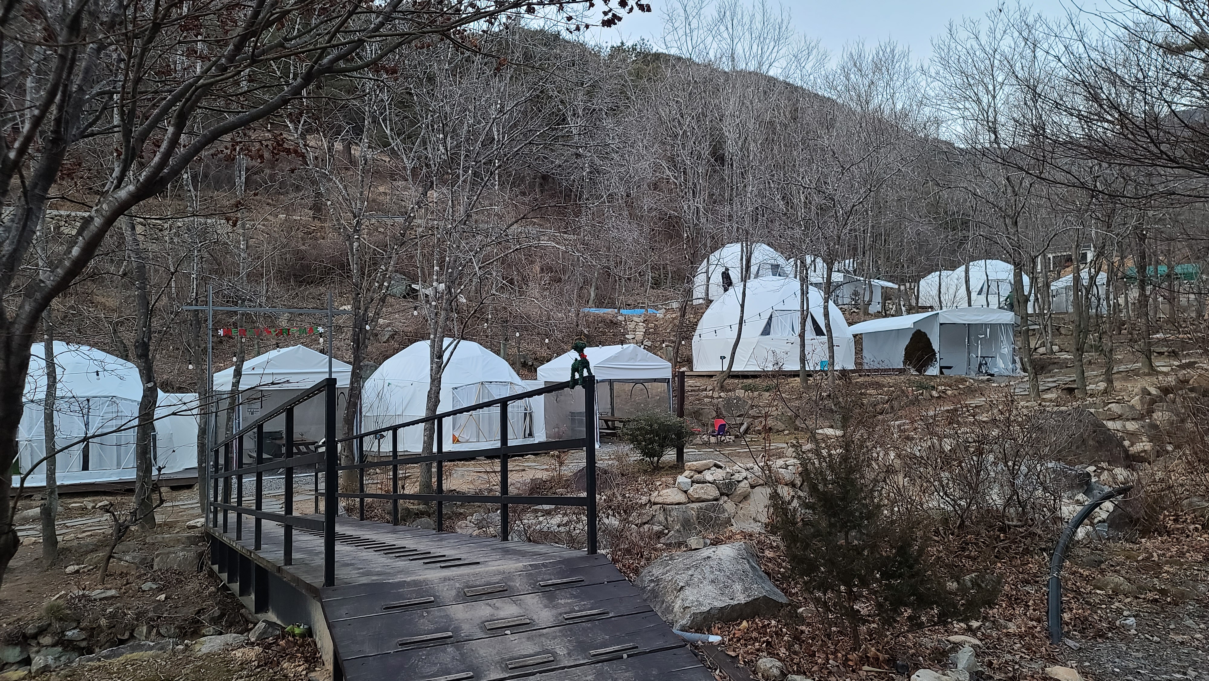 지오데식돔 텐트 D4m